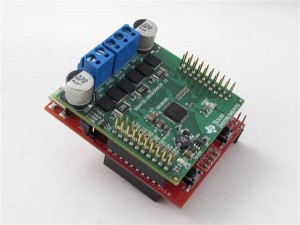 Figure 2: LAUNCHXL-F28027F + BOOSTXL-DRV8305EVM