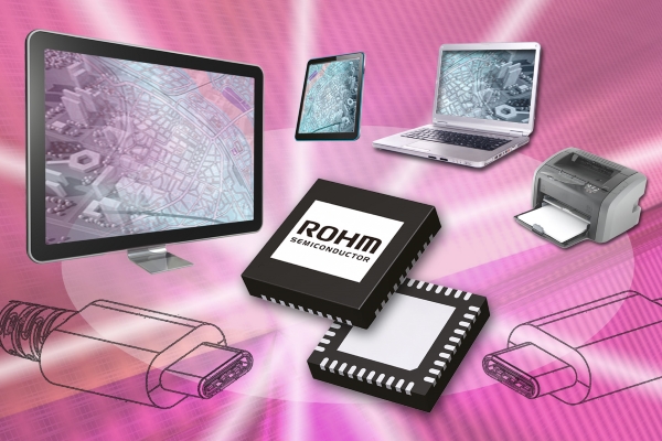 , SPS IPC Drives 2015: ROHM Displays New USB Type-C Power Delivery Controller IC