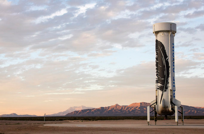 , BLUE ORIGIN MAKES HISTORIC ROCKET LANDING