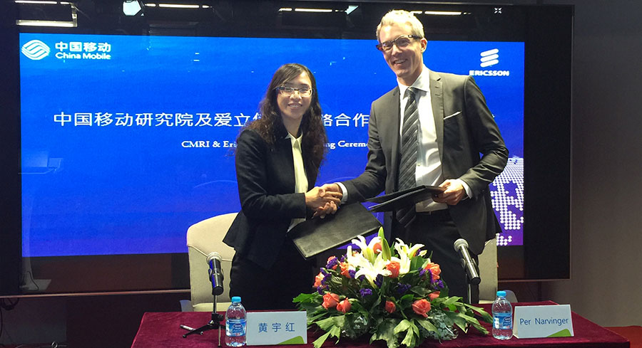 , Ericsson and China Mobile launch 5G collaboration