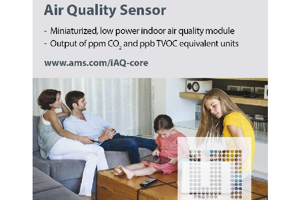 , New Komfy Switch with camera by D-Link features ams gas sensor for accurate air quality measurements