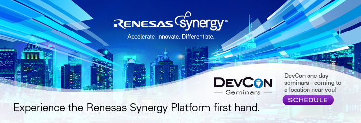 , Renesas Electronics Expands Ground-Breaking IoT Platform with Renesas Synergy™ Software Package, S7G2 Microcontrollers and the First Verified Software Add-On for the Platform