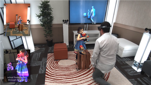 , holoportation: virtual 3D teleportation in real-time