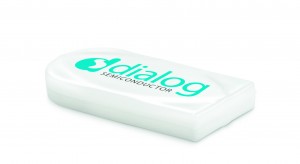 Figure 3: DA14580 Bluetooth Smart beacon reference design implemented in a small, tough polyurethane enclosure