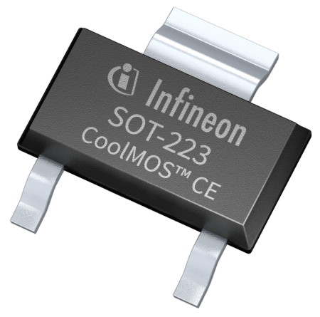 , CoolMOS&trade; CE in SOT-223 package as cost-effective drop-in replacement for DPAK