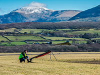 , Flying demo highlights commercial potential of drones in Wales