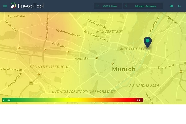 , BreezoMeter – Mapping and Analyzing Outdoor Air Pollution Platform