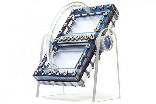 , New concept turns battery technology upside-down Pump-free design for flow battery could offer advantages in cost and simplicity.