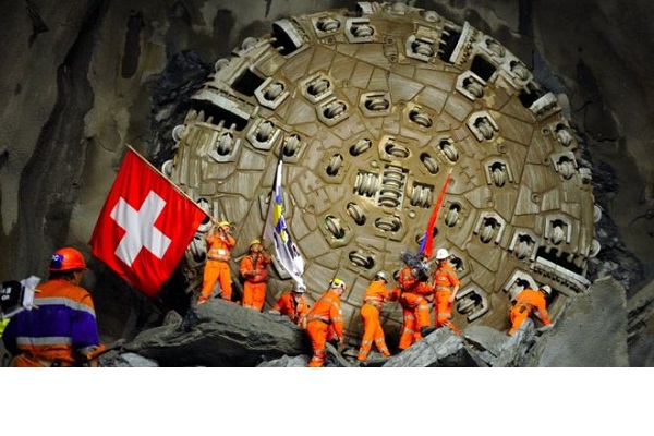 , Swiss Gotthard rail tunnel – an engineering triumph