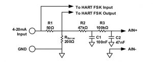 Figure 4: Current measurement circuitry. 