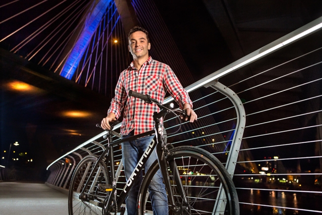 , Startup launches theft-proof, weatherproof bikes Slava Menn aims to make cycling safer and easier in cities worldwide.