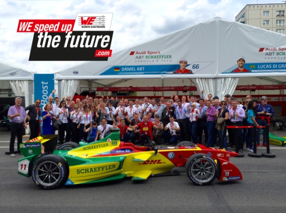 , Formula E technology partnership between Würth Elektronik eiSos and ABT Schaeffler Audi Sport