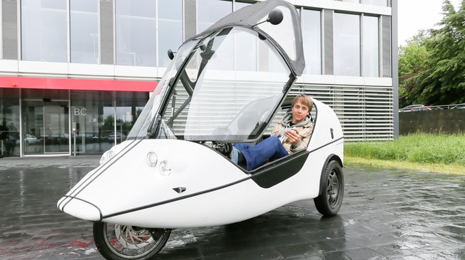 , The Twike – half-bike and half-car – is now even more comfortable