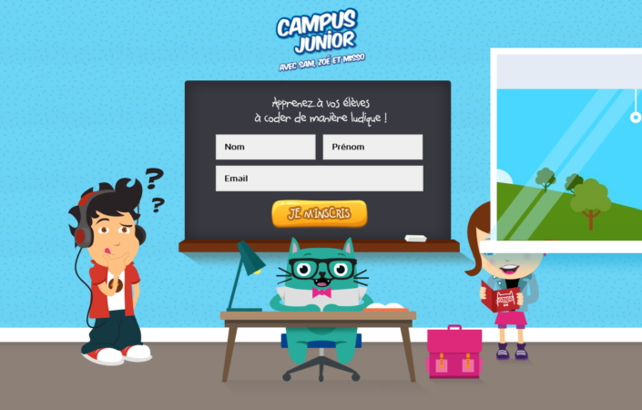 , With “Le Campus Junior”, Samsung Offers Kids Between 7 and 13 a Fun and Free Introduction to Computer Programming