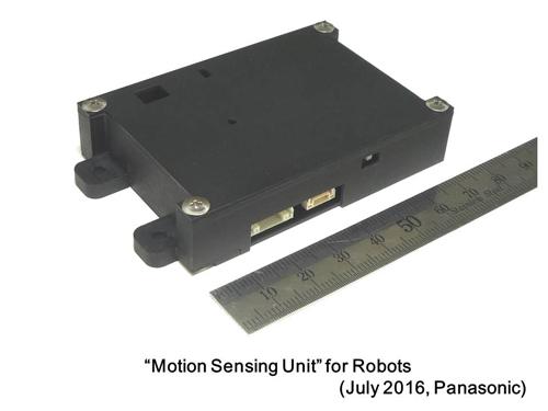 , Panasonic Develops a “Motion Sensing Unit” for Robots