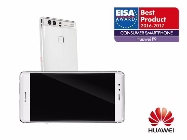 , Huawei P9 wins European Consumer Smartphone 2016-17 at this year’s EISA Awards