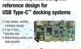 TI’s new USB Type-C™ docking system design can cut solution size in half