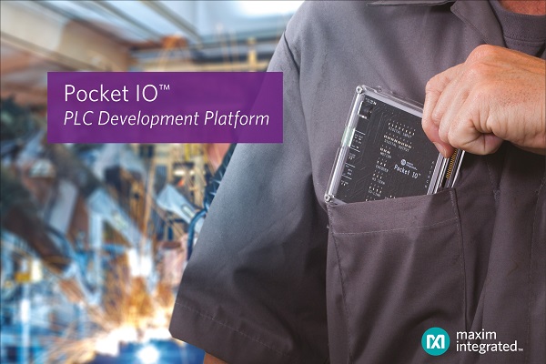 , Maximize Productivity for Industry 4.0 Applications with Maxim’s Pocket IO™ PLC Development Platform