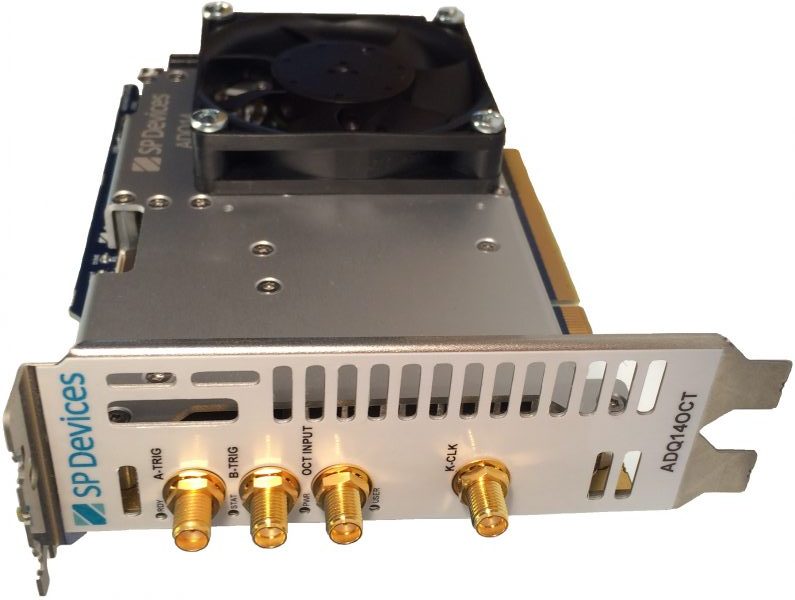 , SP Devices launches the world’s first 14-bit resolution digitizer for Optical Coherence Tomography (OCT) applications