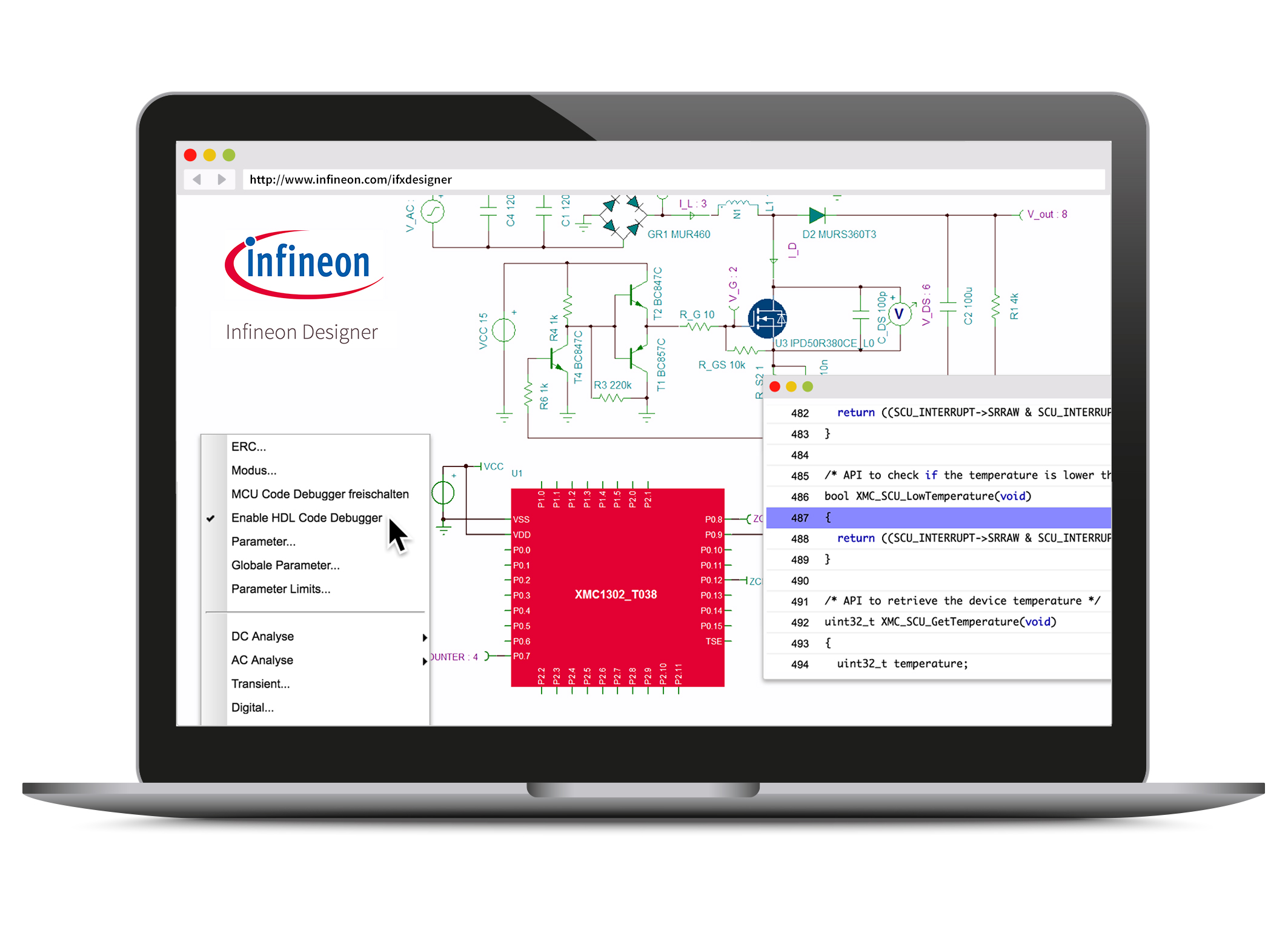 , Online prototyping made easy with Infineon Designer