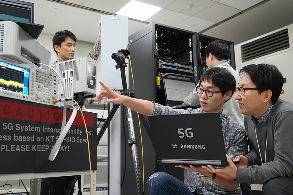 , KT and Samsung Succeed in World’s First 5G Connection through End-to-End 5G Networks