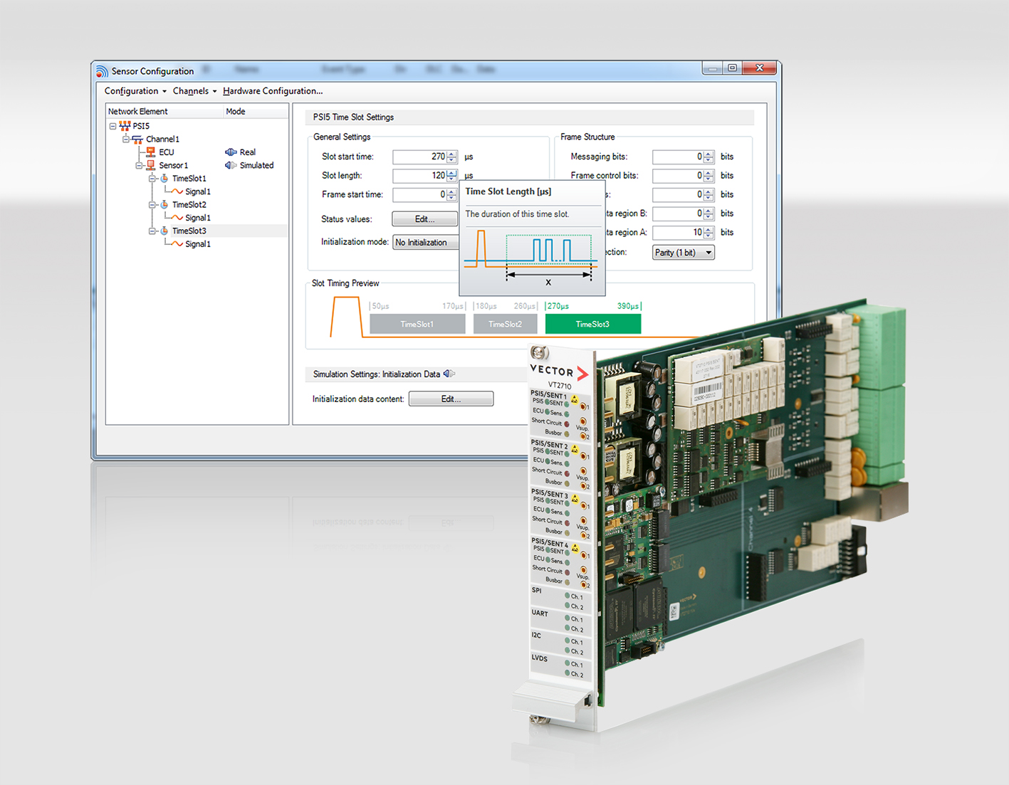 , Vector facilitates analysis and test of sensor protocols PSI5 and SENT