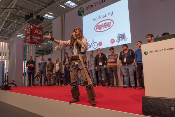 , Students at electronica Win Great Prizes Sponsored by Digi-Key