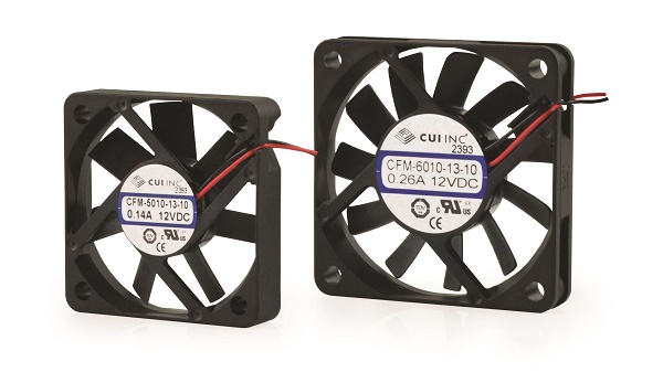 , CUI Introduces High Performance Dc Fan Line to Bolster Thermal Management Portfolio