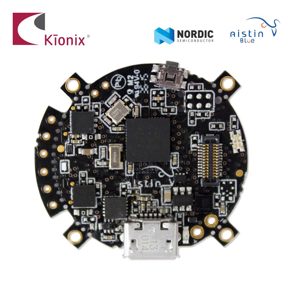 , New Aistin Blue Sensor Platform Co-Developed by iProtoXi and ROHM Semiconductor / Kionix