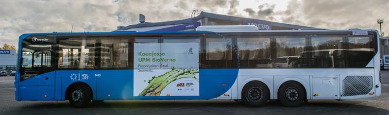 Great results from testing UPM’s wood-based diesel in buses | New ...