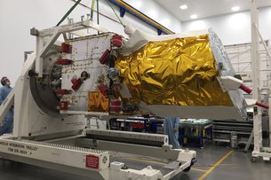 , Wind Satellite Heads for Final Testing