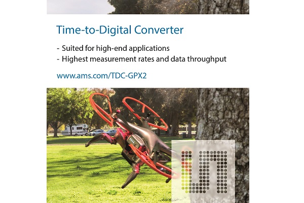 , New time-to-digital converter from ams offers industry-best combination of speed, precision and power
