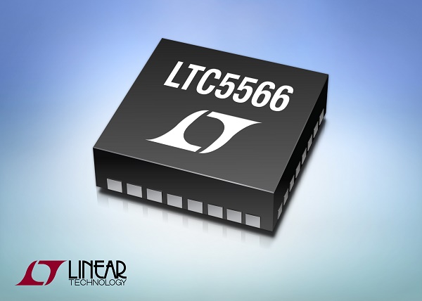 , 300MHz to 6GHz Dual Wideband Mixer with Programmable Gain Amplifiers Enables 5G Wireless Access