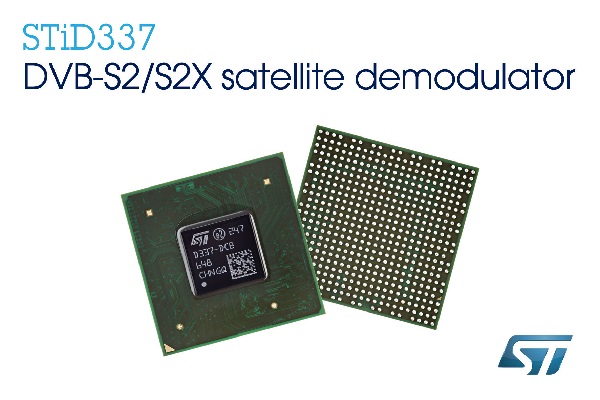 , Eutelsat and STMicroelectronics Announce Low-Cost, Low-Power System-on-Chip for Interactive Satellite Terminals