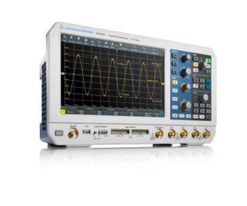 , Rohde &#038; Schwarz introduces industry&#8217;s first entry-level oscilloscope with 10-bit vertical resolution and touchscreen