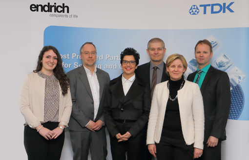 , TDK-Micronas and Endrich expand their distribution partnership