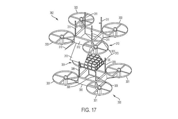 , IBM Inventors Patent Invention for Transferring Packages between Aerial Drones