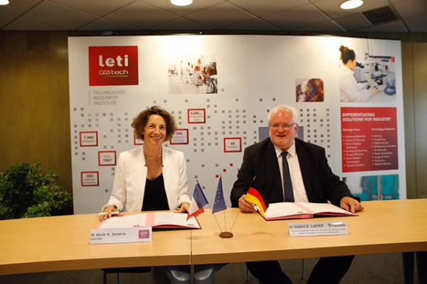 , LETI AND FRAUNHOFER TEAM UP TO STRENGTHEN MICROELECTRONICS INNOVATION IN FRANCE AND GERMANY