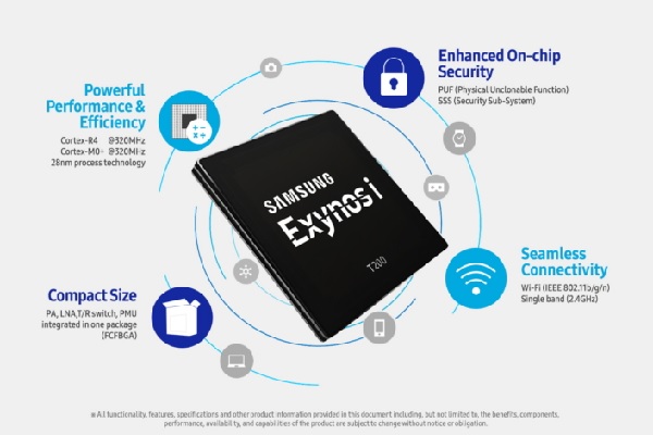 , Samsung Begins Mass Production of First Exynos-branded IoT Solution, the Exynos i T200