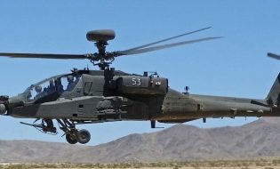 Photo of sample military helicopter by US Army [public domain] via Wikimedia Common