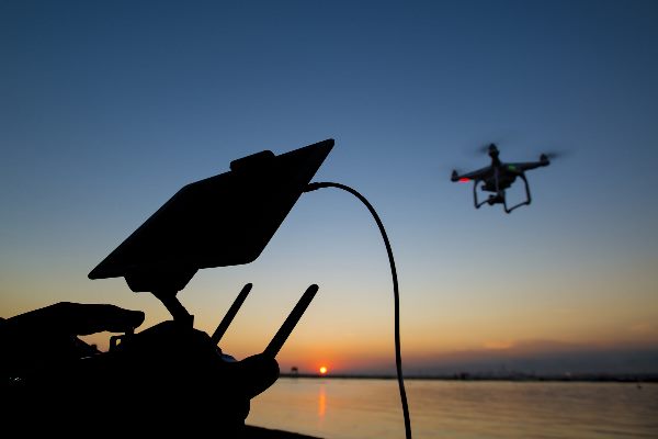 , Using a camera to spot and track drones