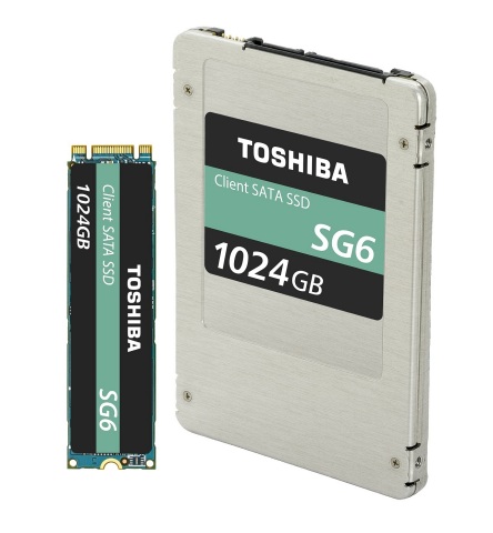 , Toshiba Announces Next Generation Client SSD with 64-Layer 3D Flash Memory