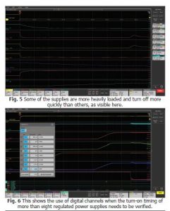 , Power sequencing verification made easier with an 8-channel oscilloscope