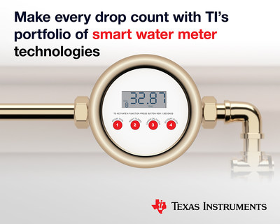 , TI introduces the most accurate single-chip ultrasonic sensing microcontrollers for smart water meters