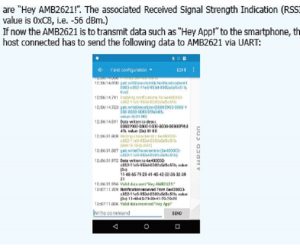 , Easy to Integrate BLE module from AMBER wireless for smart IoT solutions