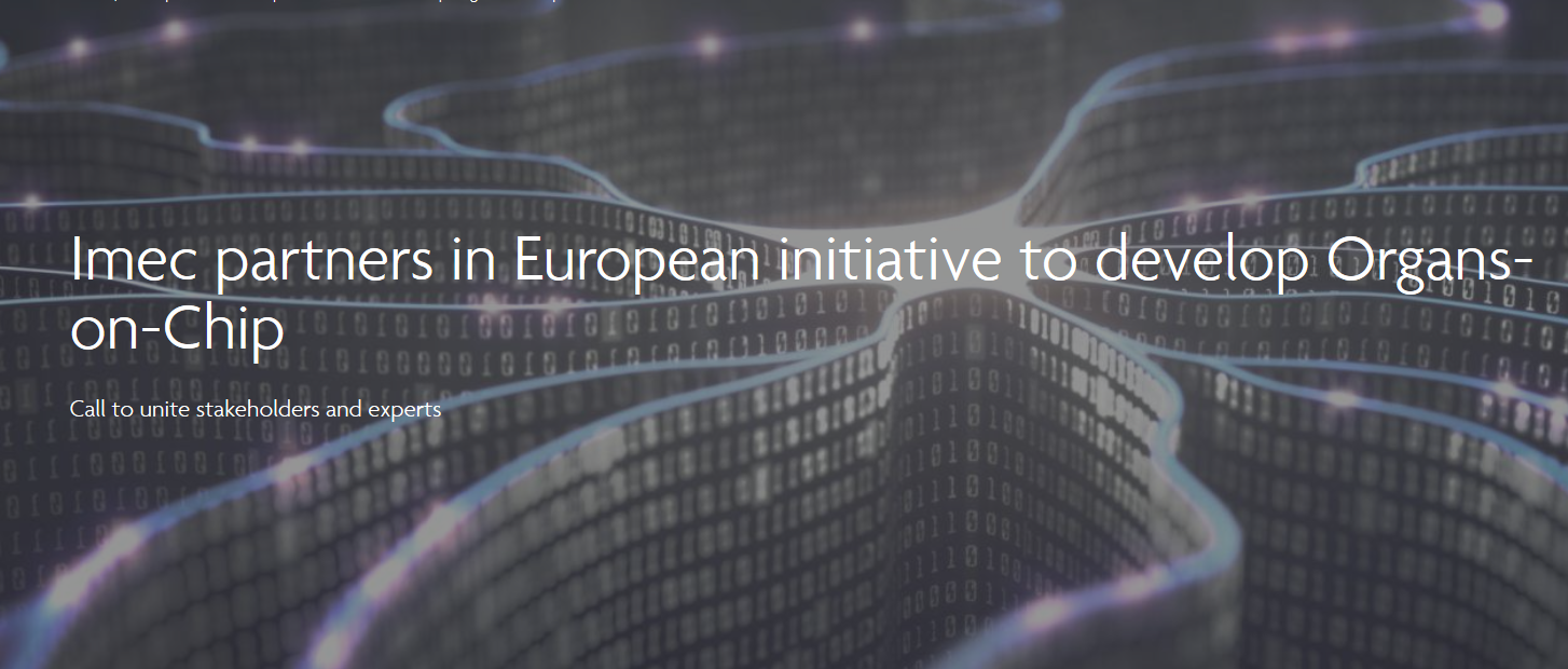 , Imec partners in European initiative to develop Organs-on-Chip