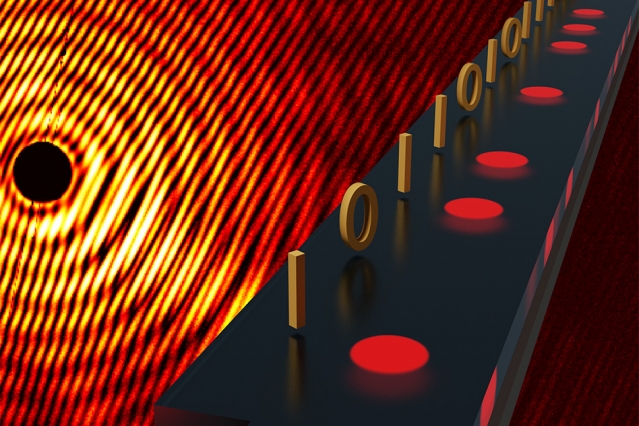 , Fast-moving magnetic particles could enable new form of data storage