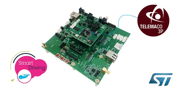 , STMicroelectronics Launches Open Development Platform for Secure Car-Connectivity Applications
