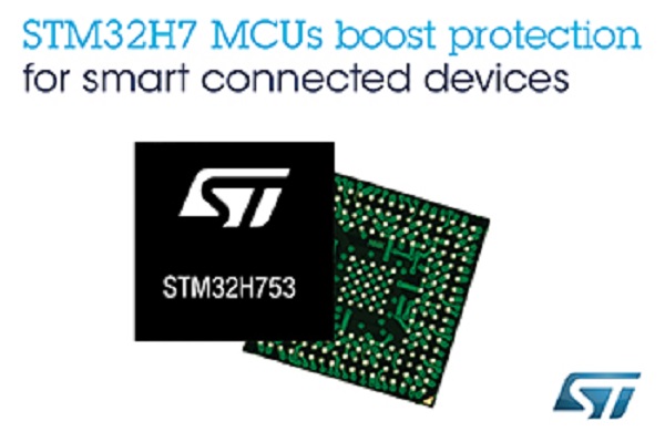 , STMicroelectronics&rsquo; STM32H7 Series MCU Leverages the New Platform Security Architecture from Arm to Boost Protection for Connected, Smart Devices