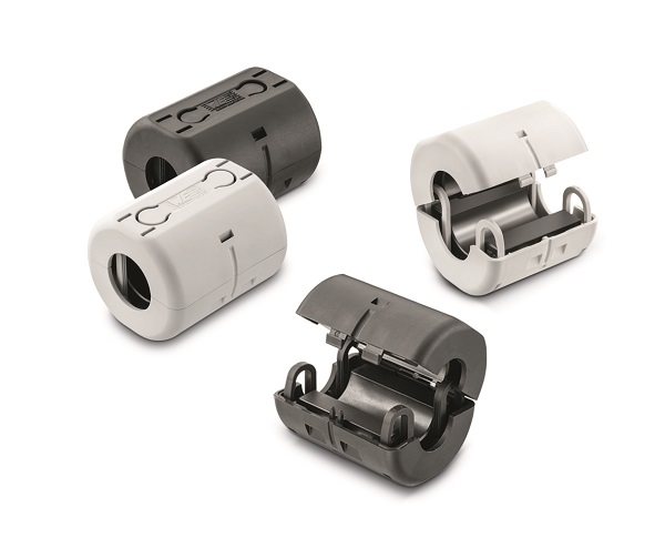 , Würth Elektronik eiSos extends STAR-TEC snap ferrite family Thick Cables Elegantly Interference-Suppressed